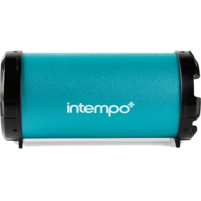 Intempo EE1274TQ Large Rechargeable Tube Speaker - Turquoise Intempo EE1274TQ Large Rechargeable Tube Speaker - Turquoise